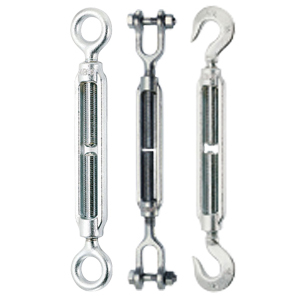 Galvanized turnbuckles|and components