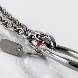 Pewag stainless steel chain and accessory system in G6