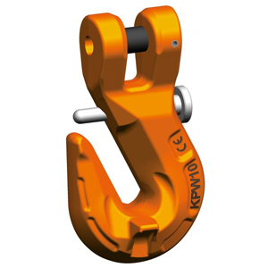KPSW Clevis grab hook with safety catch