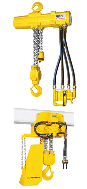 JDN hoists for use in the toughest conditions