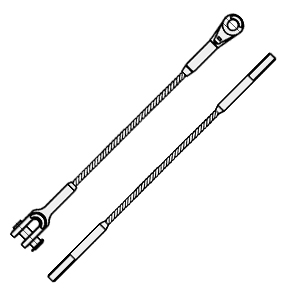 Wire rope slings with swaged sockets