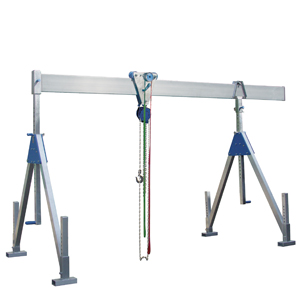 Aluminium gantry cranes|stationary model